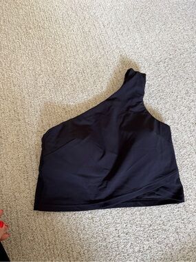lululemon athletica Align™ One-Shoulder Tank Top in Black, size 8
